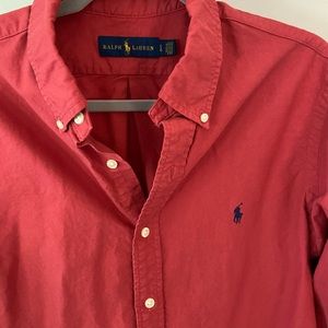 Men’s Polo button down.